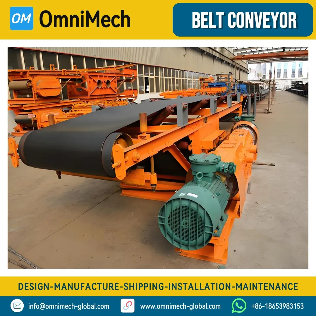 BS-800 Belt Conveyor - The Core Material Transfer Link for Mining & Crushing Lines Image 2