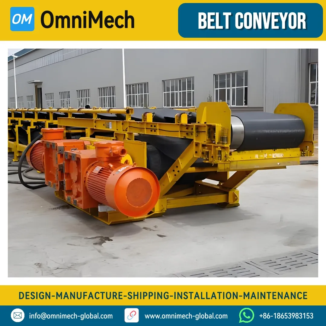 BS-800 Belt Conveyor - The Core Material Transfer Link for Mining & Crushing Lines Image 3