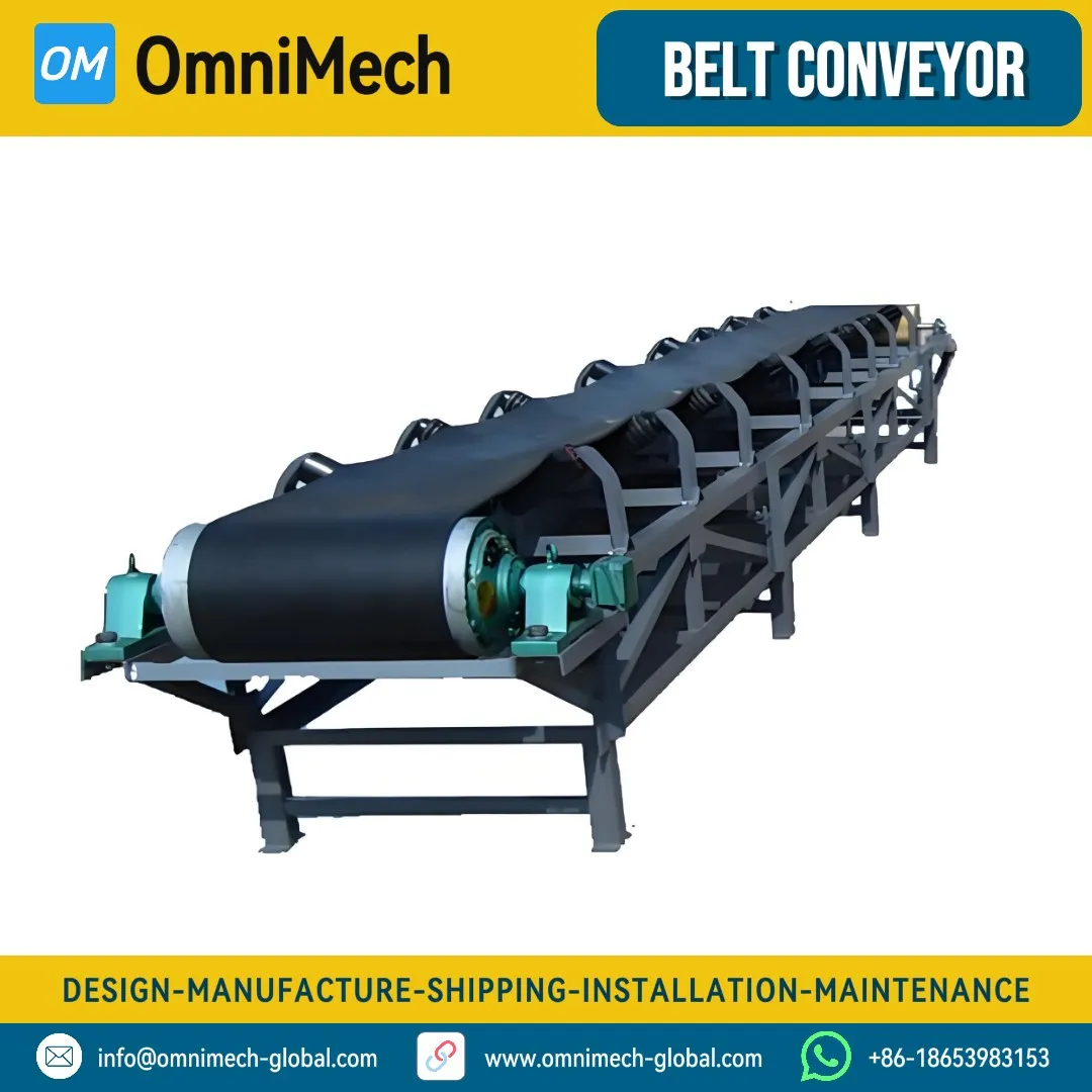 BS-800 Belt Conveyor - The Core Material Transfer Link for Mining & Crushing Lines Image 5
