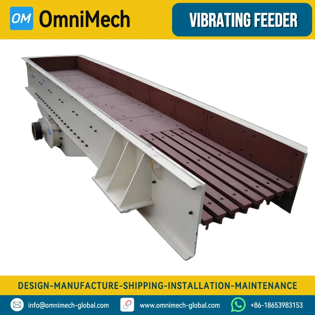 ZSW-490×110 Vibrating Grizzly Bar Feeder - Reliable Primary Feeding for Crushing Plants