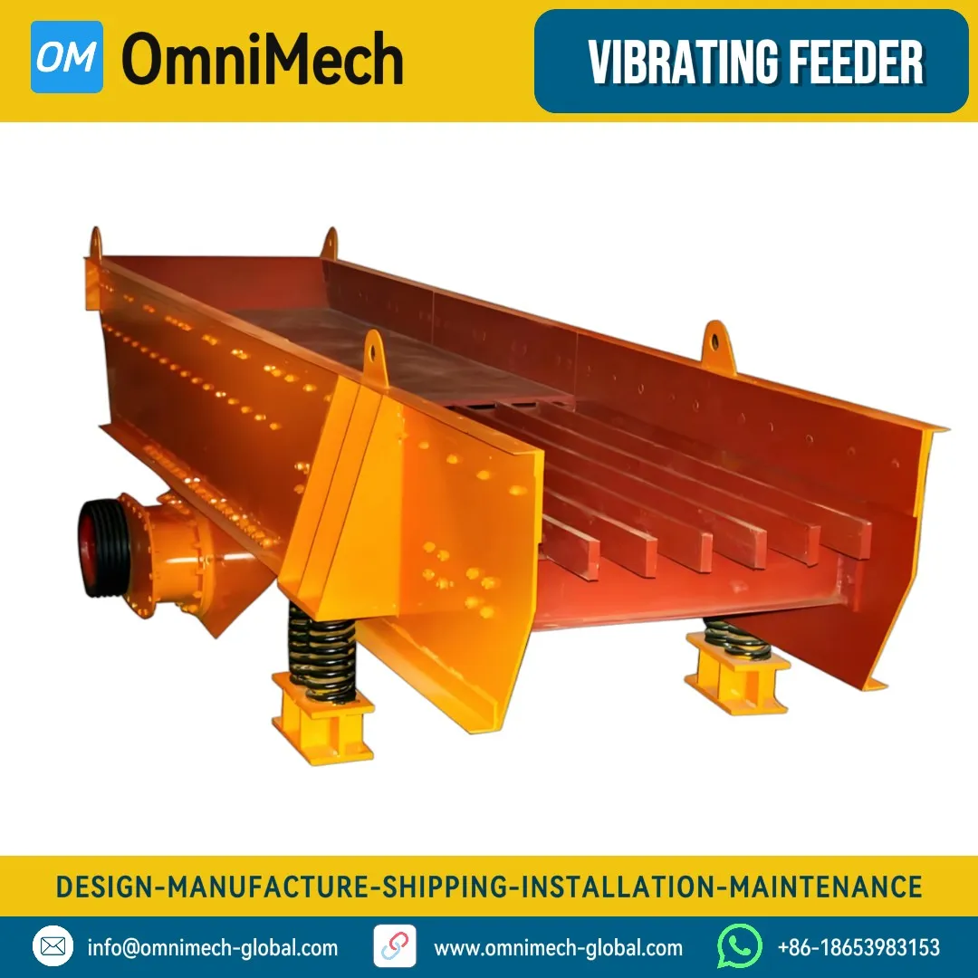 ZSW-490×110 Vibrating Grizzly Bar Feeder - Reliable Primary Feeding for Crushing Plants Image 2