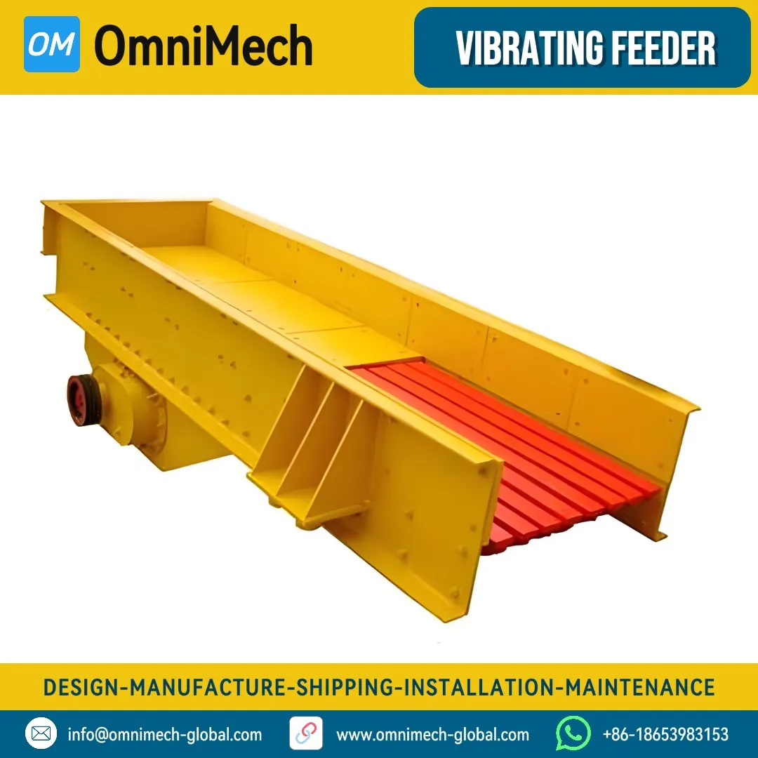 ZSW-490×110 Vibrating Grizzly Bar Feeder - Reliable Primary Feeding for Crushing Plants Image 3