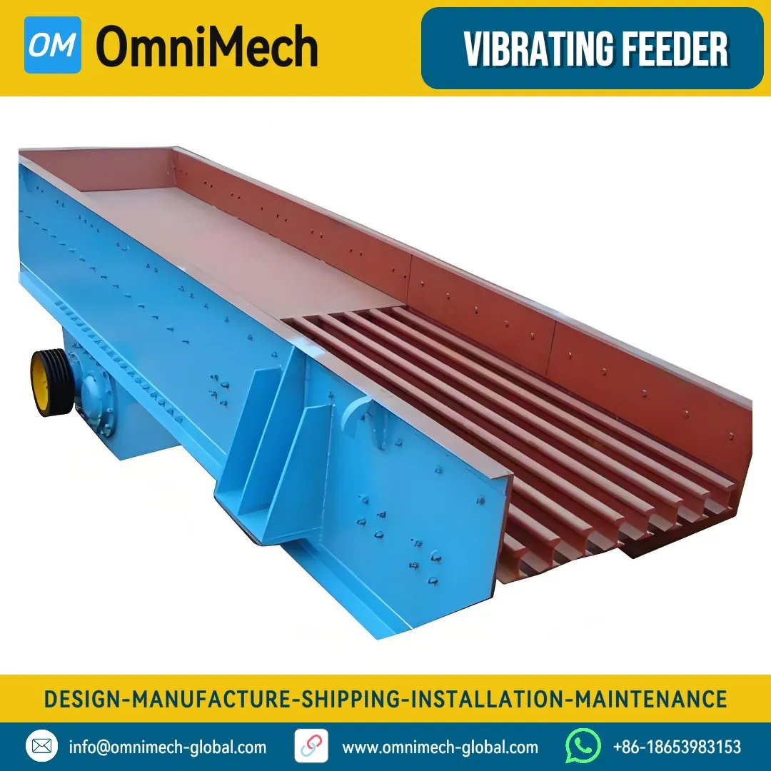 ZSW-490×110 Vibrating Grizzly Bar Feeder - Reliable Primary Feeding for Crushing Plants Image 4