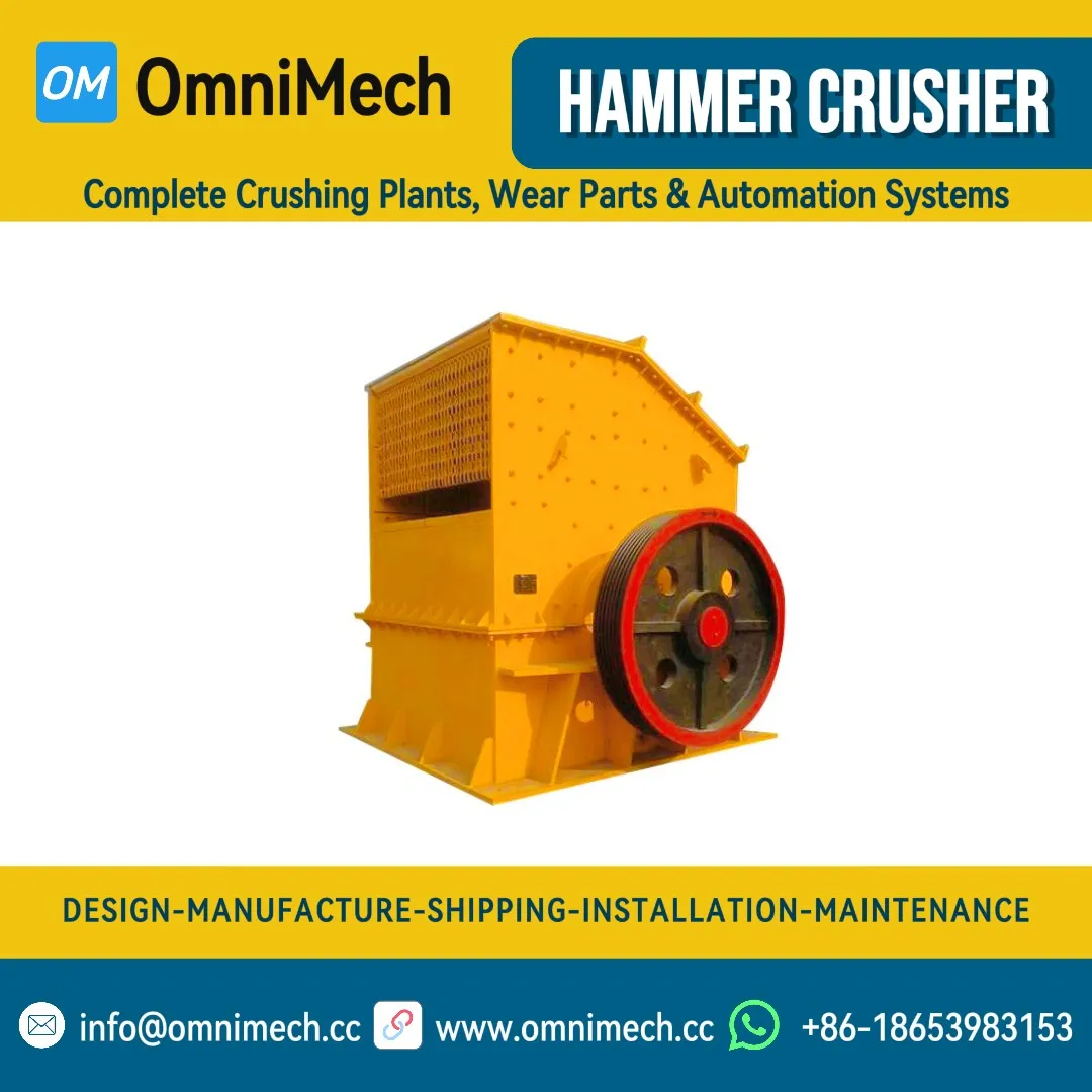 PC1416 Heavy-Duty Hammer Crusher for High-Yield Aggregate Production