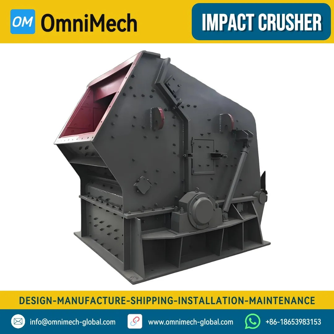 PF1214 Horizontal Shaft Impact Crusher for Stone and Rock Crushing Image 2