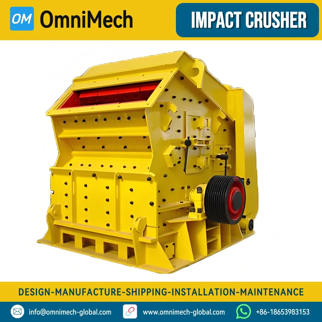 PF1214 Horizontal Shaft Impact Crusher for Stone and Rock Crushing Image 3