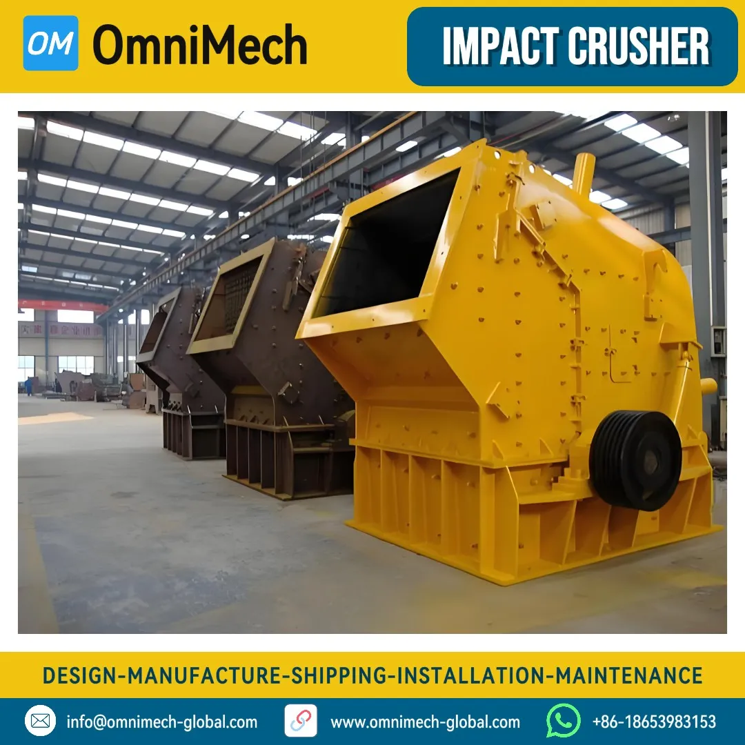 PF1315 Heavy-Duty Impact Crusher for Premium Cubical Aggregate Production Image 2