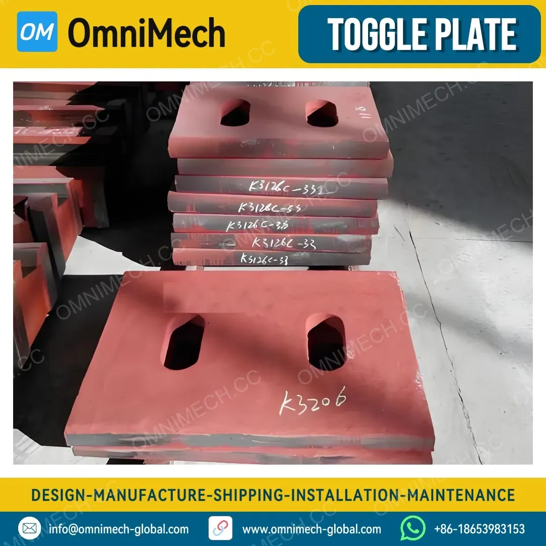 Toggle Plate for PE Series Jaw Crusher