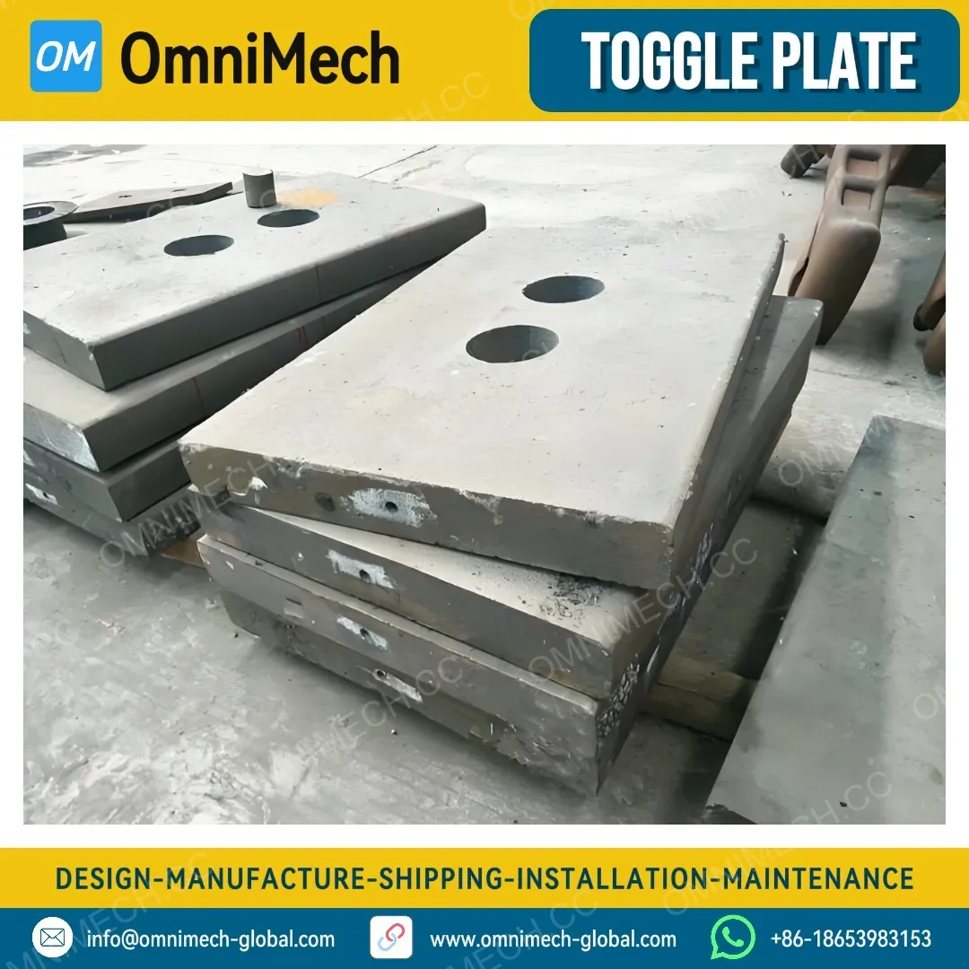 Jaw Plate / Toggle Plate for PE Series Jaw Crusher Image 4