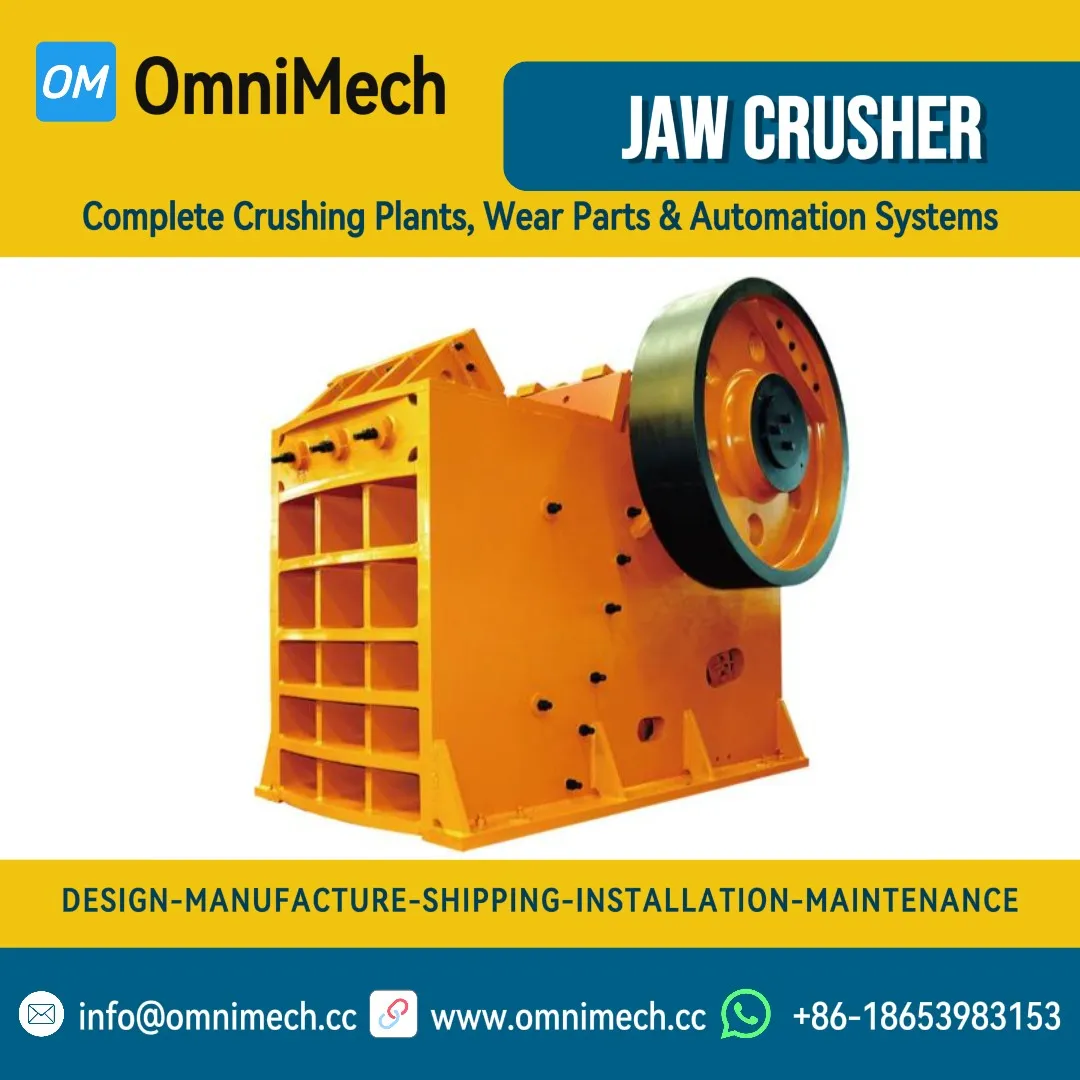 PE1500×1800 Tera Duty Jaw Crusher for Colossal Open-Pit Mining & Bulk Extraction