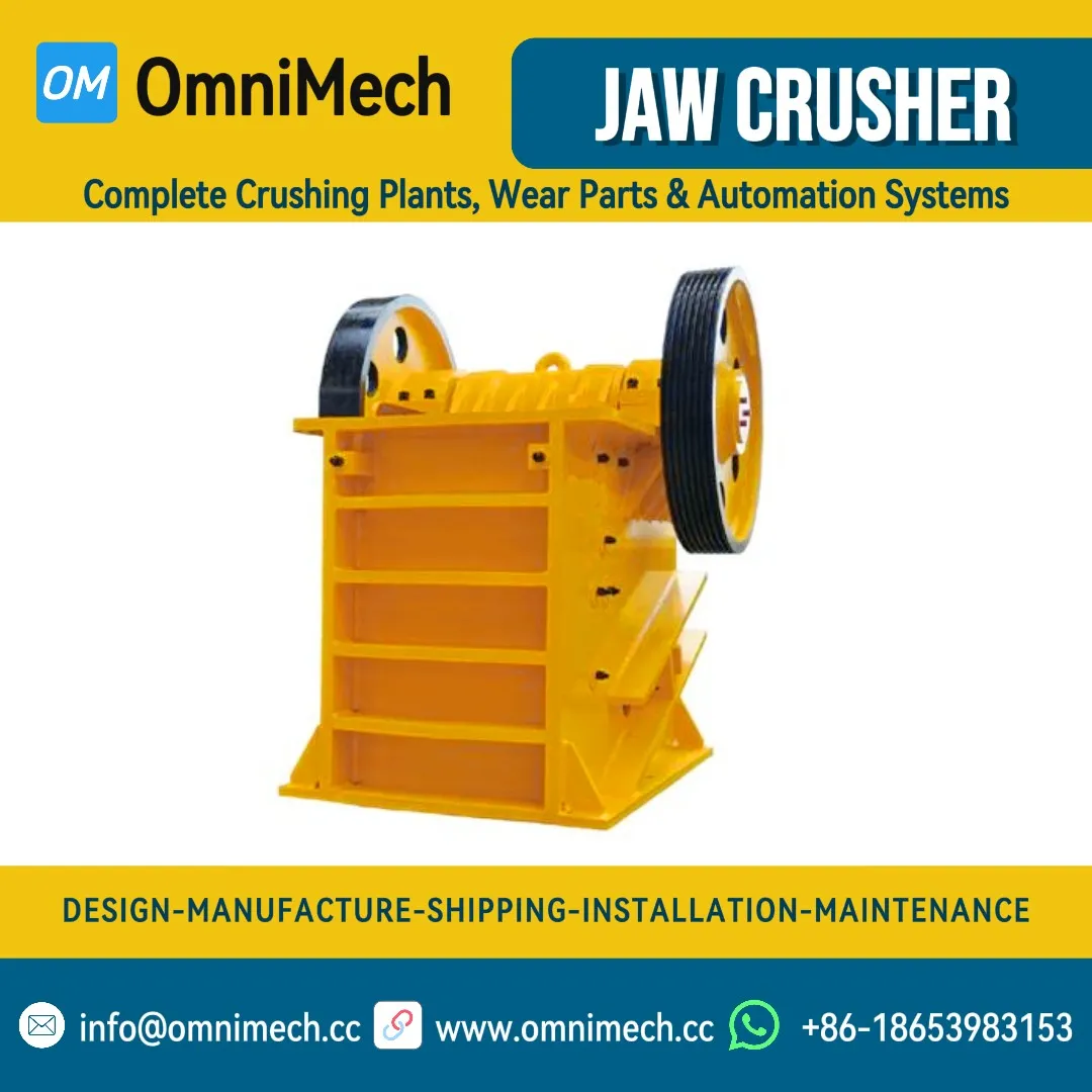 PE900×1200 Mega Duty Jaw Crusher for Ultra-Scale Mining Operations