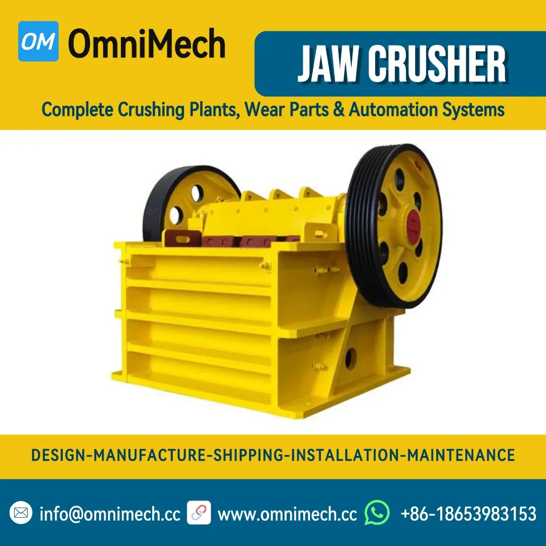 PEX300×1300 Secondary Fine Jaw Crusher for High-Yield Aggregate Production