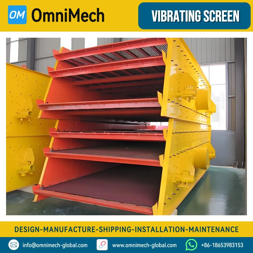 3YK1545 Circular Vibrating Screen - High-Efficiency Multi-Deck Aggregate Screening